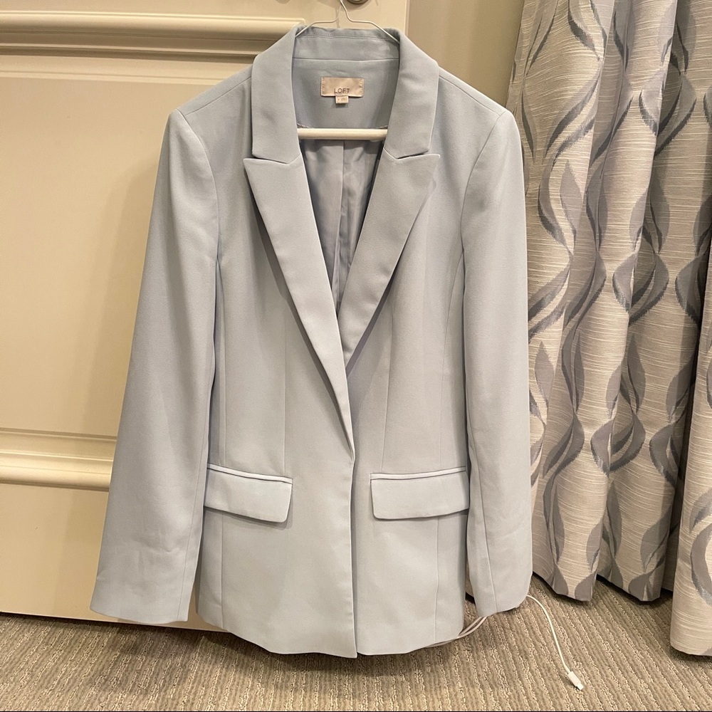 LOFT blazer Sky blue Size 4